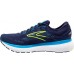 Brooks Men's Glycerin 19 Running Navy/Neon Green Shoes