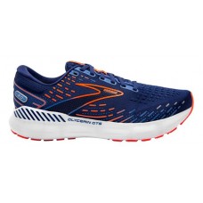 Brooks Men's Glycerin 20 GTS Running Blue/Orange Shoes