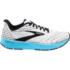 Brooks Men's Hyperion Tempo Running Black/White/Aqua Shoes Brooks Men's Hyperion Tempo Running Black/White/Aqua Shoes