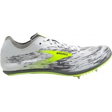 Brooks Wire V6 Track and Field Grey/Green Shoes