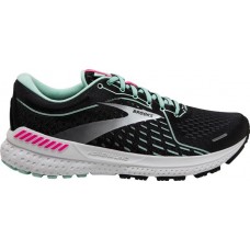Brooks Women's Adrenaline GTS 21 Running Black/Pink Shoes
