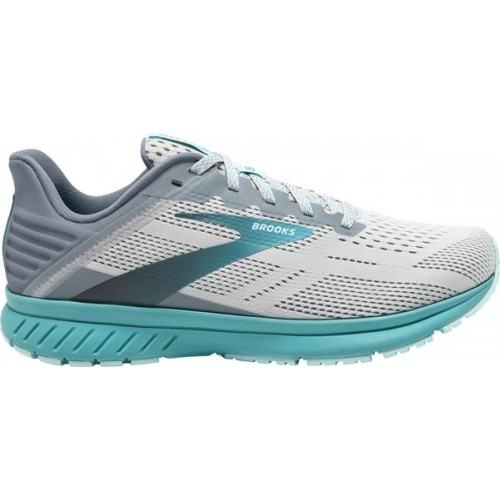 Brooks Women's Anthem 5 Running Grey/Teal Shoes Brooks Women's Anthem 5 Running Grey/Teal Shoes