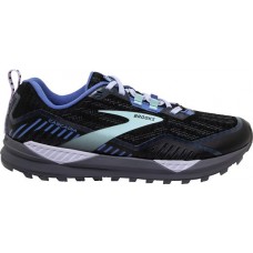Brooks Women's Cascadia 15 GTX Trail Running Black/Blue Shoes