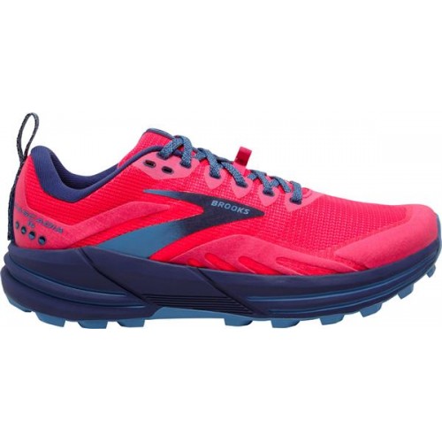 Brooks Women's Cascadia Trail 16 Running Pink/Blue Shoes Brooks Women's Cascadia Trail 16 Running Pink/Blue Shoes