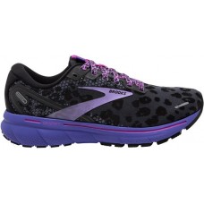 Brooks Women's Ghost 14 Electric Cheetah Running Black/Purple Shoes Brooks Women's Ghost 14 Electric Cheetah Running Black/Purple Shoes