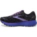 Brooks Women's Ghost 14 Electric Cheetah Running Black/Purple Shoes Brooks Women's Ghost 14 Electric Cheetah Running Black/Purple Shoes