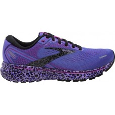 Brooks Women's Ghost 14 Electric Cheetah Running Purple/Black Shoes Brooks Women's Ghost 14 Electric Cheetah Running Purple/Black Shoes