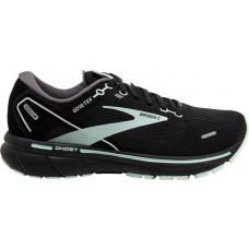 Brooks Women's Ghost 14 GTX Running Black/Aqua Shoes Brooks Women's Ghost 14 GTX Running Black/Aqua Shoes