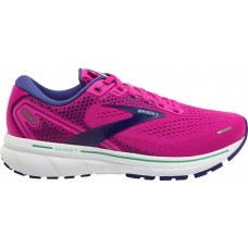 Brooks Women's Ghost 14 Running Pink/Navy Shoes