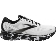 Brooks Women's Ghost 14 Running White/Black Shoes