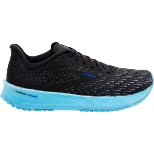 Brooks Women's Hyperion Tempo Running Black/Aqua Shoes Brooks Women's Hyperion Tempo Running Black/Aqua Shoes