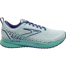 Brooks Women's Levitate 5 Running White/Navy Shoes