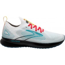 Brooks Women's Levitate StealthFit 5 Running White/Blue Shoes