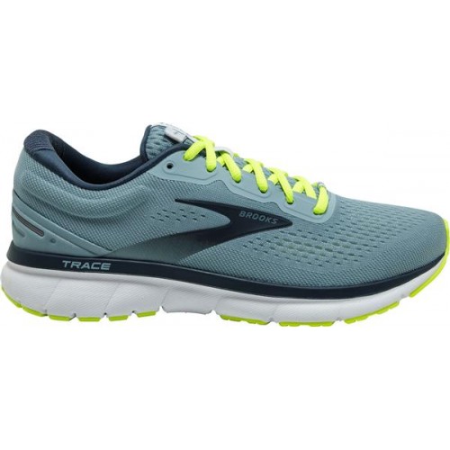 Brooks Women's Trace Running Aqua/White Shoes Brooks Women's Trace Running Aqua/White Shoes
