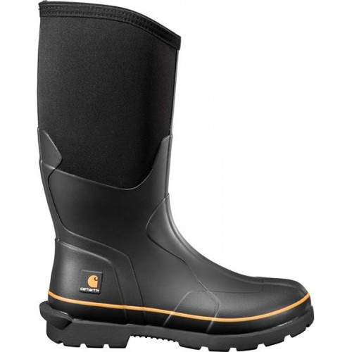 Carhartt Men's 15'' Carbon Nano Toe Rubber Black Boots Carhartt Men's 15'' Carbon Nano Toe Rubber Black Boots