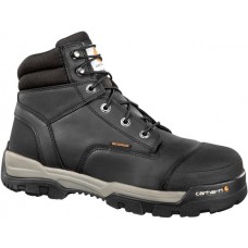 Carhartt Men's Ground Force 6'' Waterproof Composite Toe Work Black Boots Carhartt Men's Ground Force 6'' Waterproof Composite Toe Work Black Boots