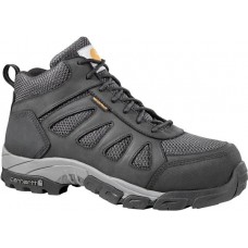 Carhartt Men's Lightweight Mid Hiker Waterproof Composite Toe Work Black Boots