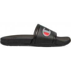 Champion Men's IPO Squish Black/Black Slides