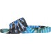 Champion Men's IPO Tie Dye Black/Blue Slides
