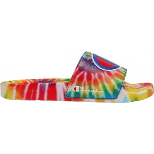 Champion Men's IPO Tie Dye Rainbow Slides Champion Men's IPO Tie Dye Rainbow Slides
