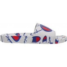 Champion Men's IPO Warped White Slides