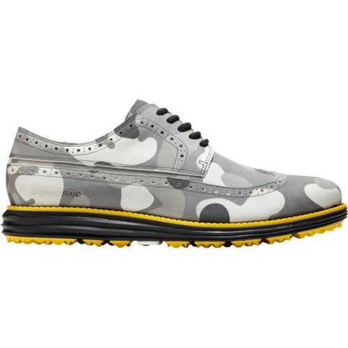 Cole Haan Men's OriginalGrand Golf Grey Camo Shoes Cole Haan Men's OriginalGrand Golf Grey Camo Shoes