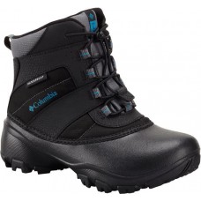 Columbia Kids' Rope Tow III 200g Waterproof Winter Black/Dark Compass Boots Columbia Kids' Rope Tow III 200g Waterproof Winter Black/Dark Compass Boots