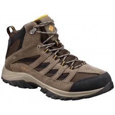 Columbia Men's Crestwood Mid Waterproof Hiking Cordovan/Squash Boots