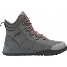 Columbia Men's Fairbanks Omni-Heat 200g Waterproof Winter Ti Grey Steel/Red Jasper Boots