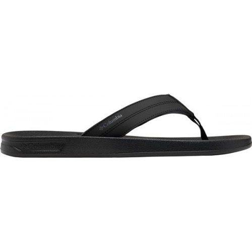 Columbia Men's Hood River Flip Black/Graphite Flops Columbia Men's Hood River Flip Black/Graphite Flops