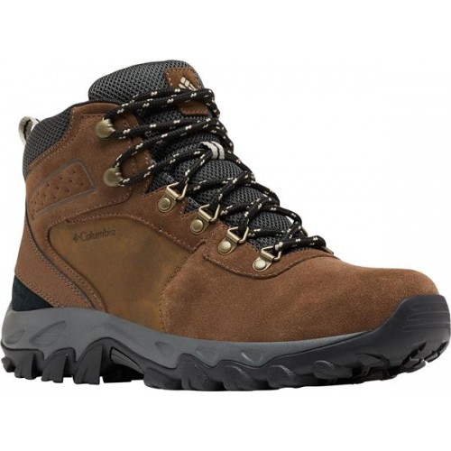Columbia Men's Newton Ridge Plus II Suede Waterproof Hiking Dark Brown Boots Columbia Men's Newton Ridge Plus II Suede Waterproof Hiking Dark Brown Boots