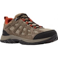 Columbia Men's Redmond III Waterproof Hiking Pebble/Dark Sienna Shoe Columbia Men's Redmond III Waterproof Hiking Pebble/Dark Sienna Shoe