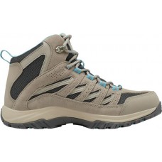 Columbia Women's Crestwood Mid Waterproof Hiking Grey Boots Columbia Women's Crestwood Mid Waterproof Hiking Grey Boots