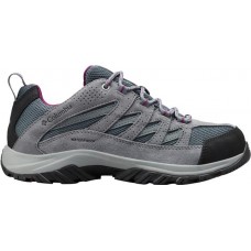 Columbia Women's Crestwood Waterproof Hiking Graphite/Wild Iris Shoes Columbia Women's Crestwood Waterproof Hiking Graphite/Wild Iris Shoes