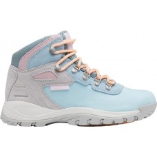 Columbia Women's Newton Ridge Waterproof Hiking Glacier Blue/Grey Boots