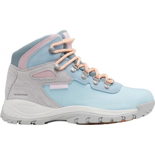 Columbia Women's Newton Ridge Waterproof Hiking Glacier Blue/Grey Boots Columbia Women's Newton Ridge Waterproof Hiking Glacier Blue/Grey Boots