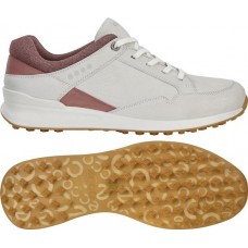 ECCO Women's Street Retro Golf Quarry/White Shoes