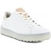 ECCO Women's Tray Laced Golf Bright White Shoes