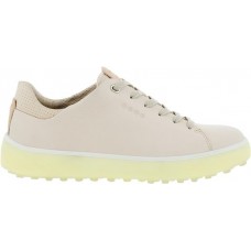 ECCO Women's Tray Laced Golf Limestone Shoes ECCO Women's Tray Laced Golf Limestone Shoes