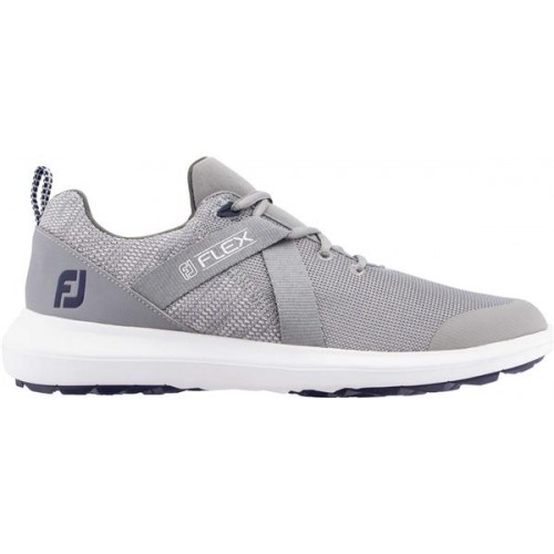 FootJoy Men's 2019 Flex Spikeless Golf Grey Shoes FootJoy Men's 2019 Flex Spikeless Golf Grey Shoes