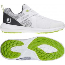 FootJoy Men's 2019 Flex Spikeless Golf White Shoes FootJoy Men's 2019 Flex Spikeless Golf White Shoes