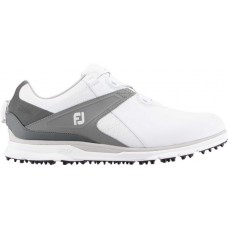 FootJoy Men's 2020 Pro/SL BOA Golf Shoes Previous Season White/Grey Style FootJoy Men's 2020 Pro/SL BOA Golf Shoes Previous Season White/Grey Style