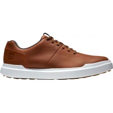 FootJoy Men's 2021 Contour Casual Spikeless Golf Brown Shoes FootJoy Men's 2021 Contour Casual Spikeless Golf Brown Shoes