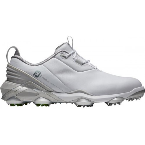 FootJoy Men's 2022 Tour Alpha Golf White/Grey/Lime Shoes FootJoy Men's 2022 Tour Alpha Golf White/Grey/Lime Shoes