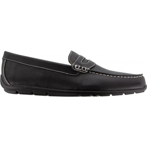 FootJoy Men's Club Casuals Penny Black Loafers FootJoy Men's Club Casuals Penny Black Loafers