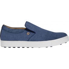 FootJoy Men's Club Casuals Spikeless Slip-On Golf Blue/Navy Shoes FootJoy Men's Club Casuals Spikeless Slip-On Golf Blue/Navy Shoes