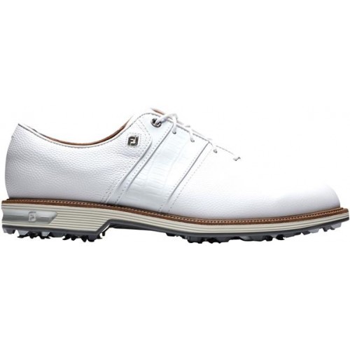 FootJoy Men's DryJoys Premiere Series Packard Golf White Shoes FootJoy Men's DryJoys Premiere Series Packard Golf White Shoes