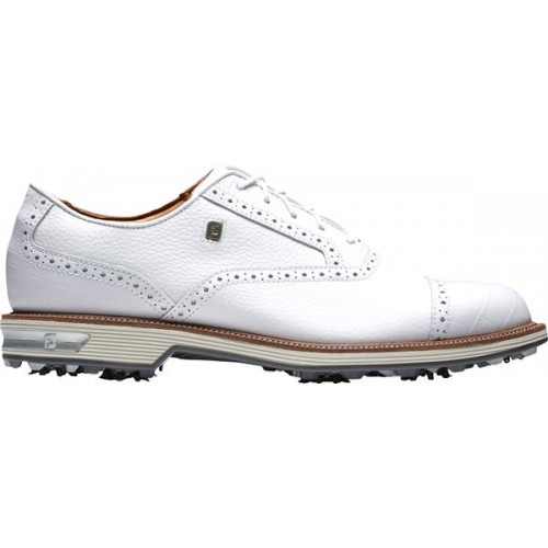 FootJoy Men's DryJoys Premiere Tarlow Golf White Shoes FootJoy Men's DryJoys Premiere Tarlow Golf White Shoes