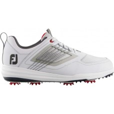 FootJoy Men's Fury Golf White/Red Shoes FootJoy Men's Fury Golf White/Red Shoes