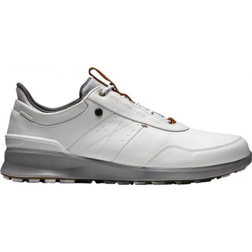 FootJoy Men's Stratos Spikeless Luxury Casual Golf Off White Shoes FootJoy Men's Stratos Spikeless Luxury Casual Golf Off White Shoes